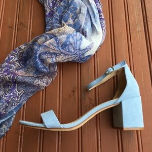 Blue Michaela Heels